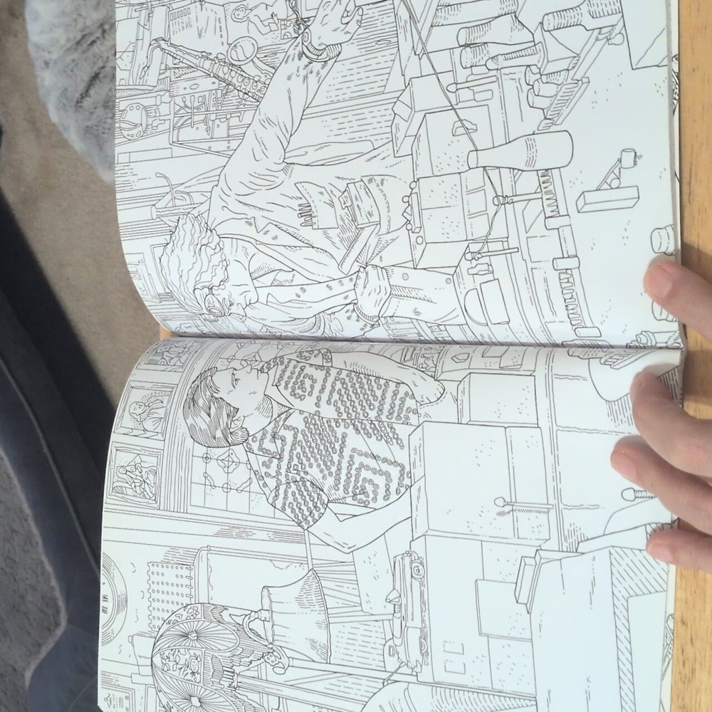 Back To The Future Coloring Book - Picture 4 of 4
